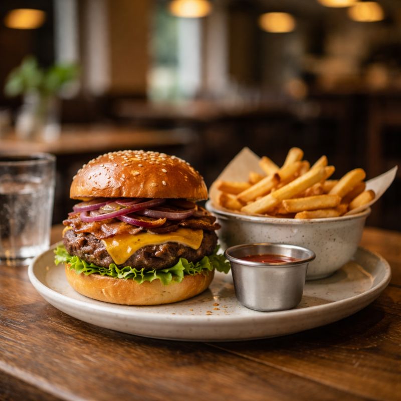 Restaurant food photography